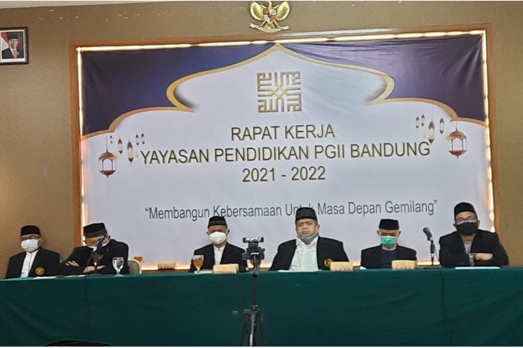 Rapat Kerja Tahun 2021/2022  YP PGII Bandung